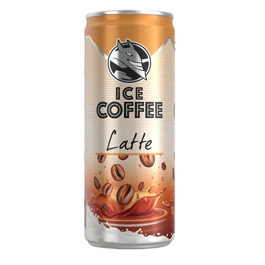 HELL Ice Coffee Latte 250ml creamy ready-to-drink milk coffee with Arabica extract and 100mg caffeine