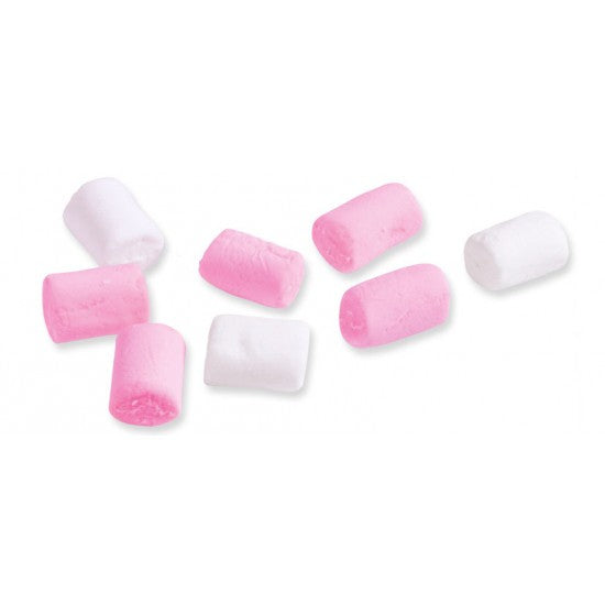 mini pink white marshmallow soft sweets 100g small fluffy marshmallows hot chocolate topping baking sweets