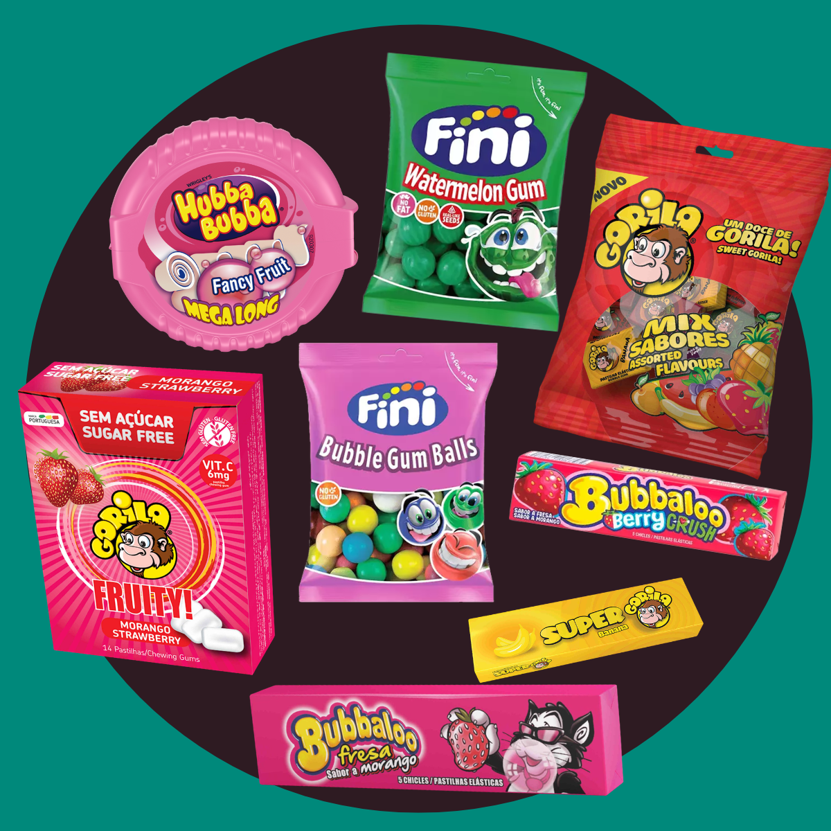 Shop for Bubble Gum fun, playful bubblegum in classic pink and fruity flavours from Bubbloo, Hubba Bubba and more.