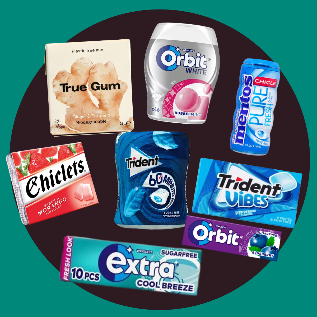 Long-lasting fresh breath gum from the brands adults trust for all-day freshness and flavour.
