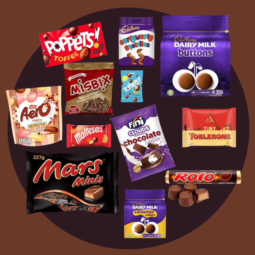Shop for Chocolate Dragees and Minis bite-size chocolate dragees, mini bars and individually wrapped chocolate treats perfect for sharing.