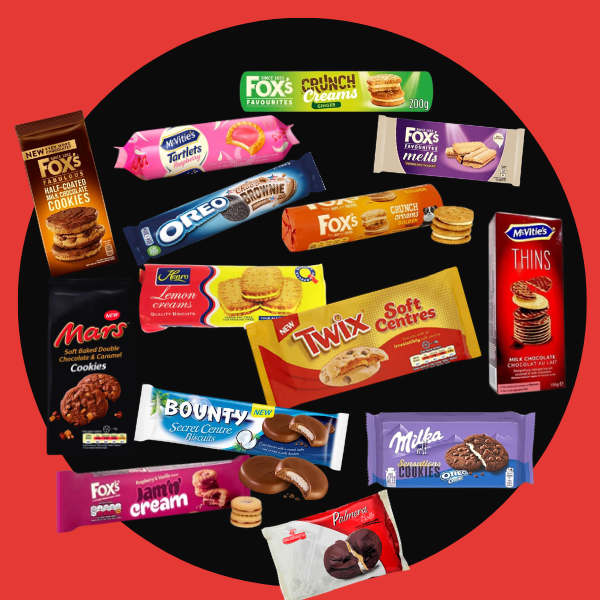 Shop for Cookies with Filling cream and jam filled sandwich cookies in classic and indulgent flavours, a sweet treat favourite.