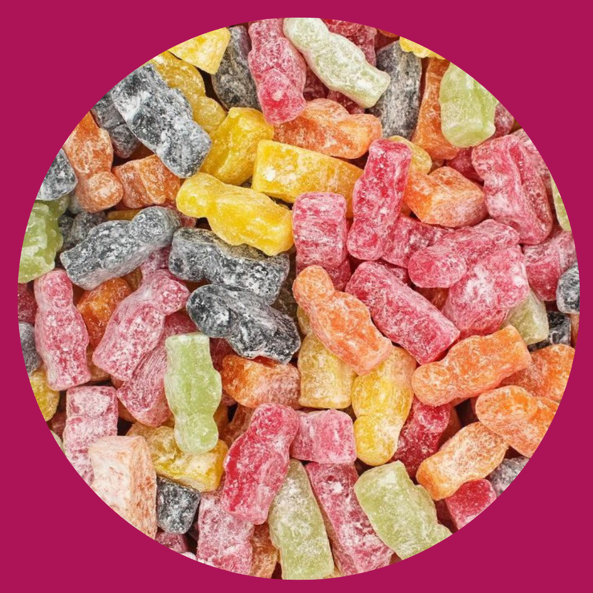 Shop for Soft, fruity jelly sweets in every shape and flavour sold loose by weight — shop jelly babies, jelly beans, wine gums and more at Yum Sweetie.
