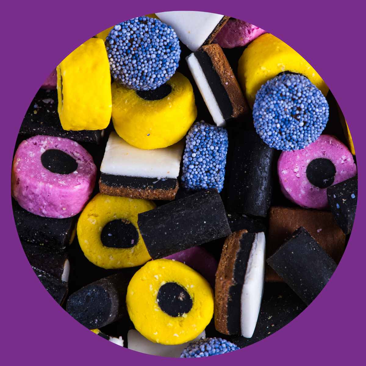 Shop Bold, chewy liquorice gummies for true aniseed lovers — shop our full range sold loose by weight at Yum Sweetie.