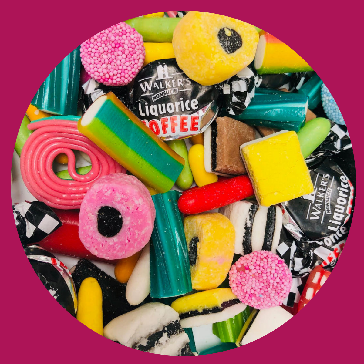 Shop Bold, classic liquorice in all its forms sold loose by weight — shop allsorts, Dutch liquorice and aniseed sweets at Yum Sweetie.