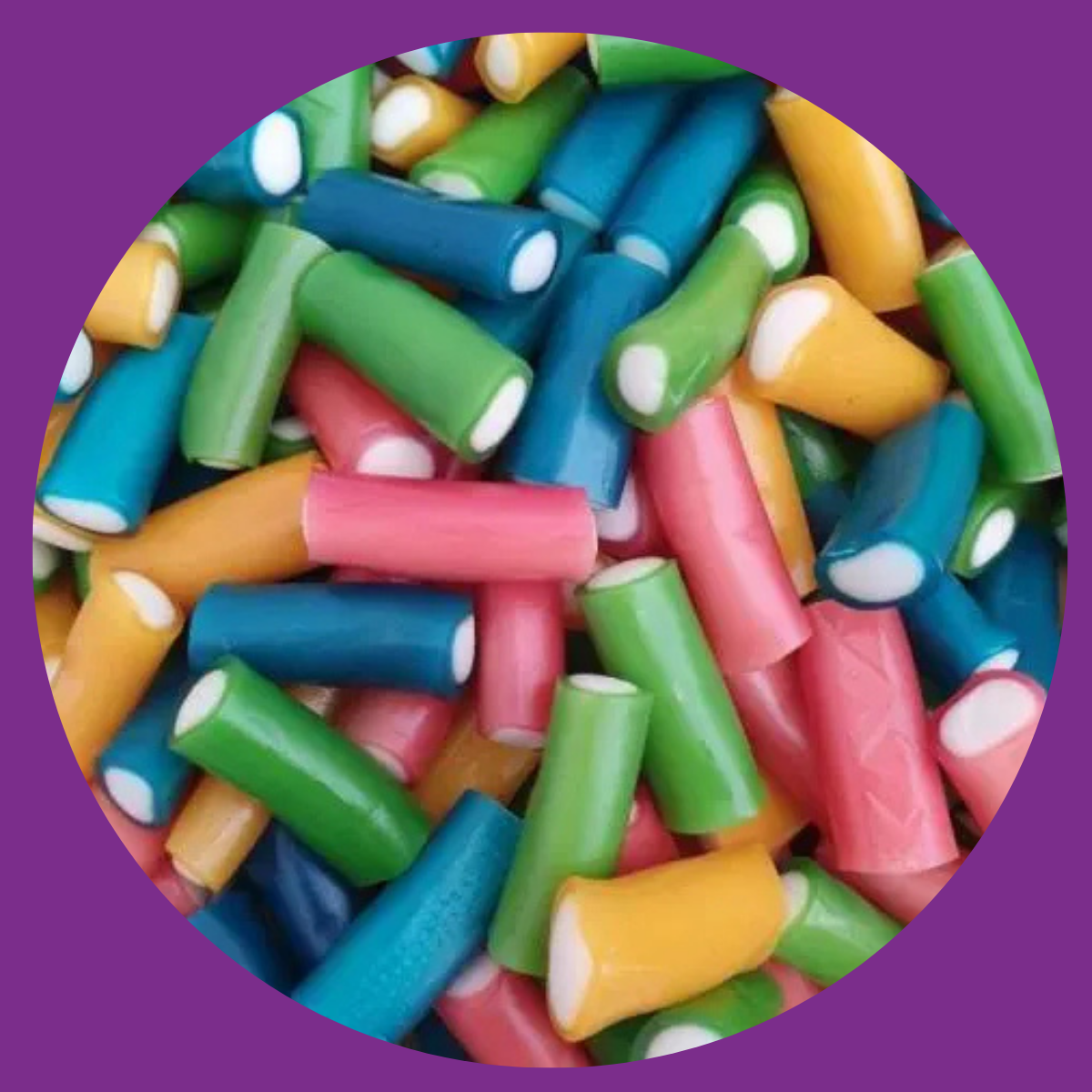 Shop Long chewy pencil sweets in fruity flavours that make every pick and mix bag more fun — shop our full range sold loose by weight.