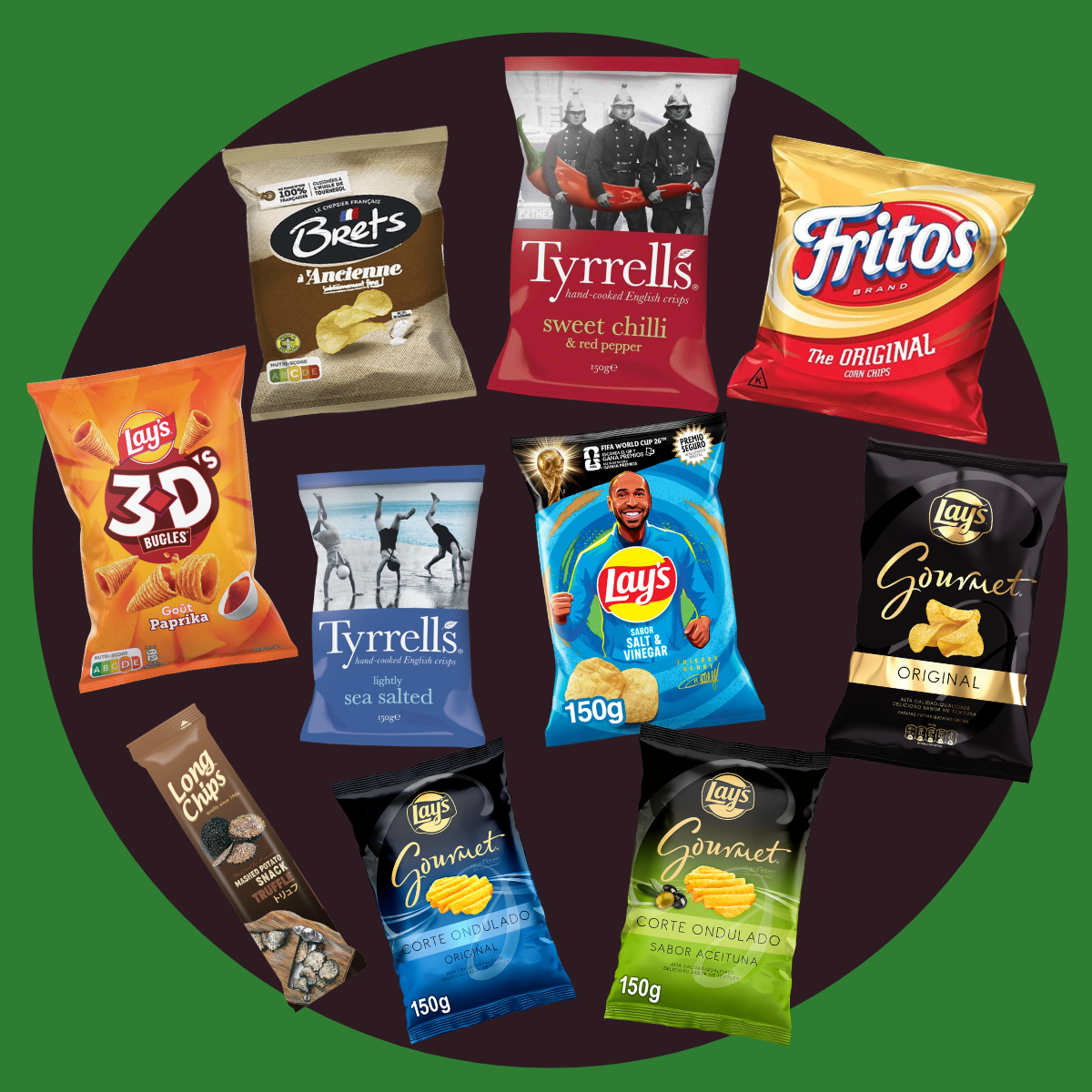 Shop for Family Size Chips large sharing crisp bags 60g and over from top brands, perfect for movie nights and parties.