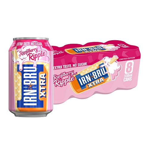Irn Bru Xtra Frambuesa 330ml