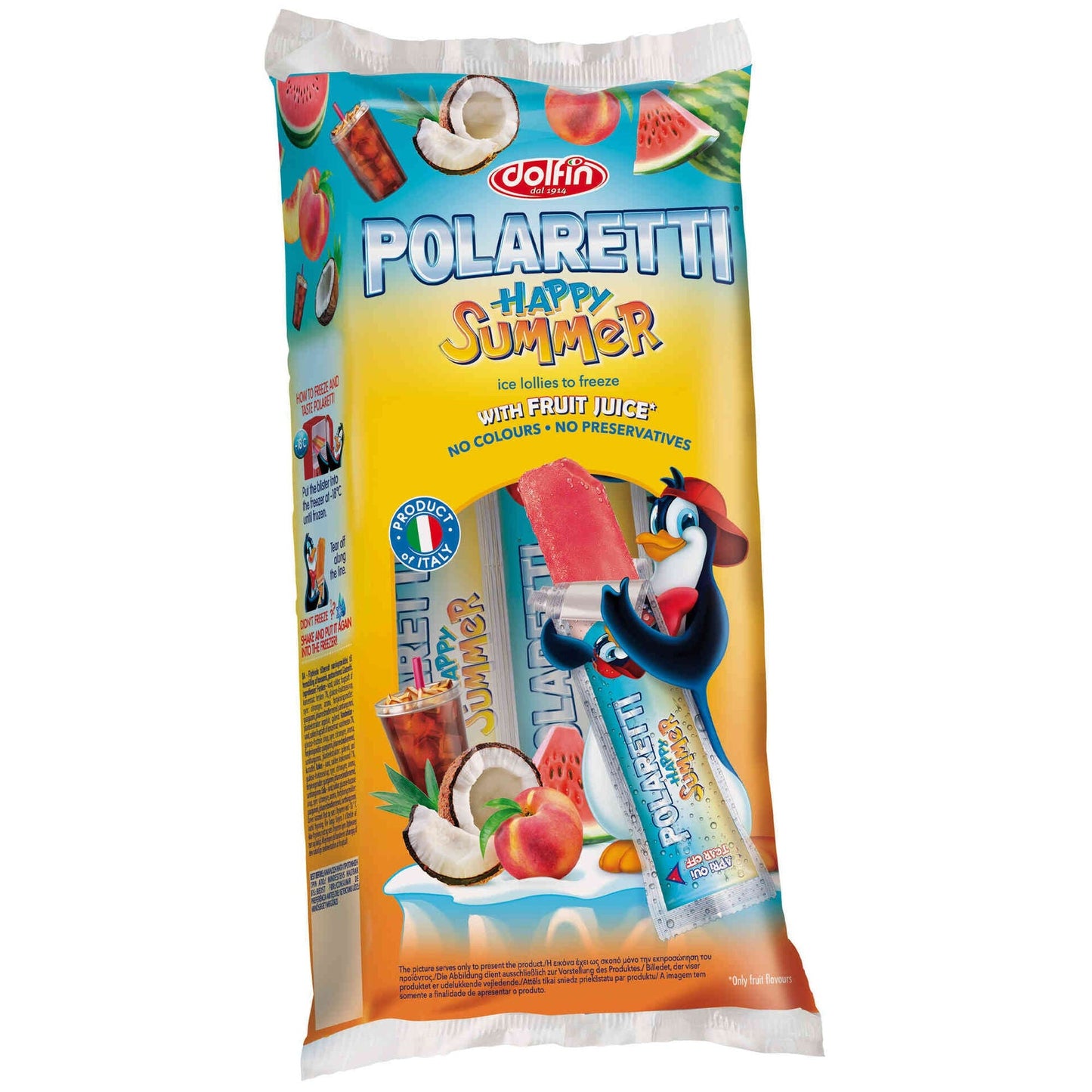 Happy Summer Ice Cream Lollies Polaretti 400ml