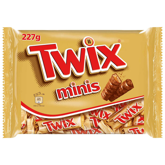 Twix Schokolade Mini Twix 227g