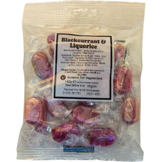 Blackcurrant & Liquorice Value Sweets – Liquorice Candy