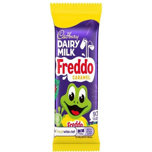Cadbury Freddo Caramel 19.5g milk chocolate caramel bar British sweet treat
