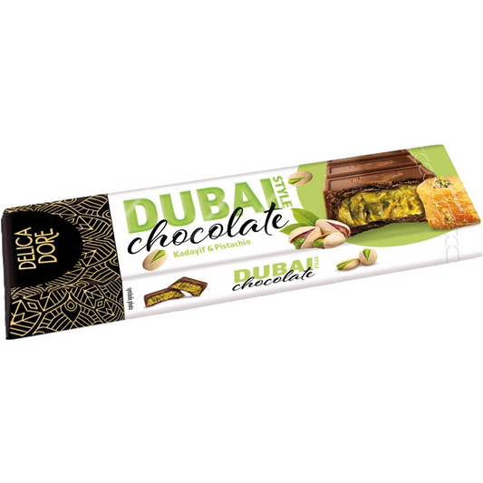 Delica Dore Dubai Style Milk Chocolate Tablet 98g smooth premium milk chocolate slab elegant treat South African Products