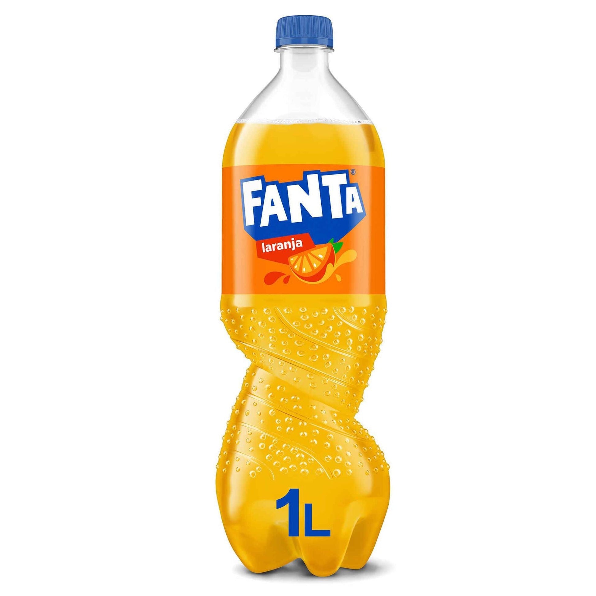 Fanta Orange Carbonated Soft Drink 1L fizzy citrus soda bottle