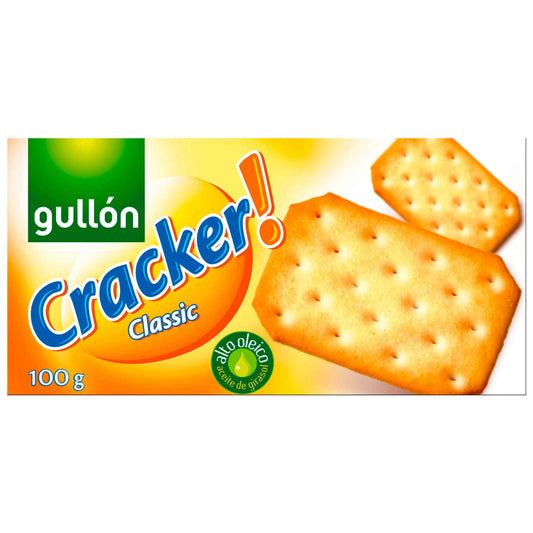 Gullon Crackers 100g crisp savoury crackers snack biscuits