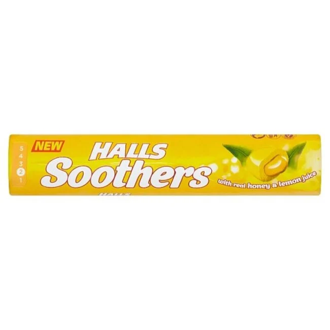 Halls Soothers Miel y Limón – Gotas para la tos y pastillas