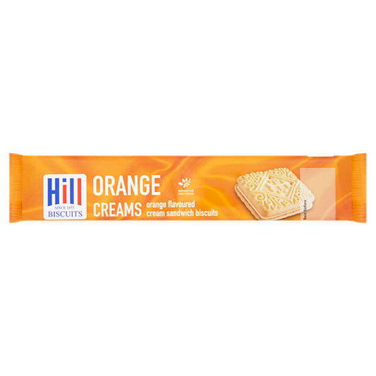 Hills Orange Creams 150g pack – crunchy biscuits with citrus cream filling – Cookies and Rusks – South African Products