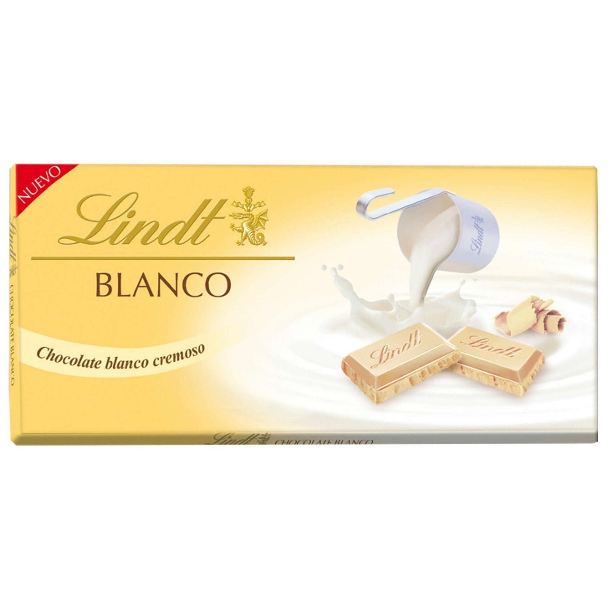 Lindt white chocolate tablet 100g smooth creamy Swiss chocolate Chocolate Tablets and Slabs