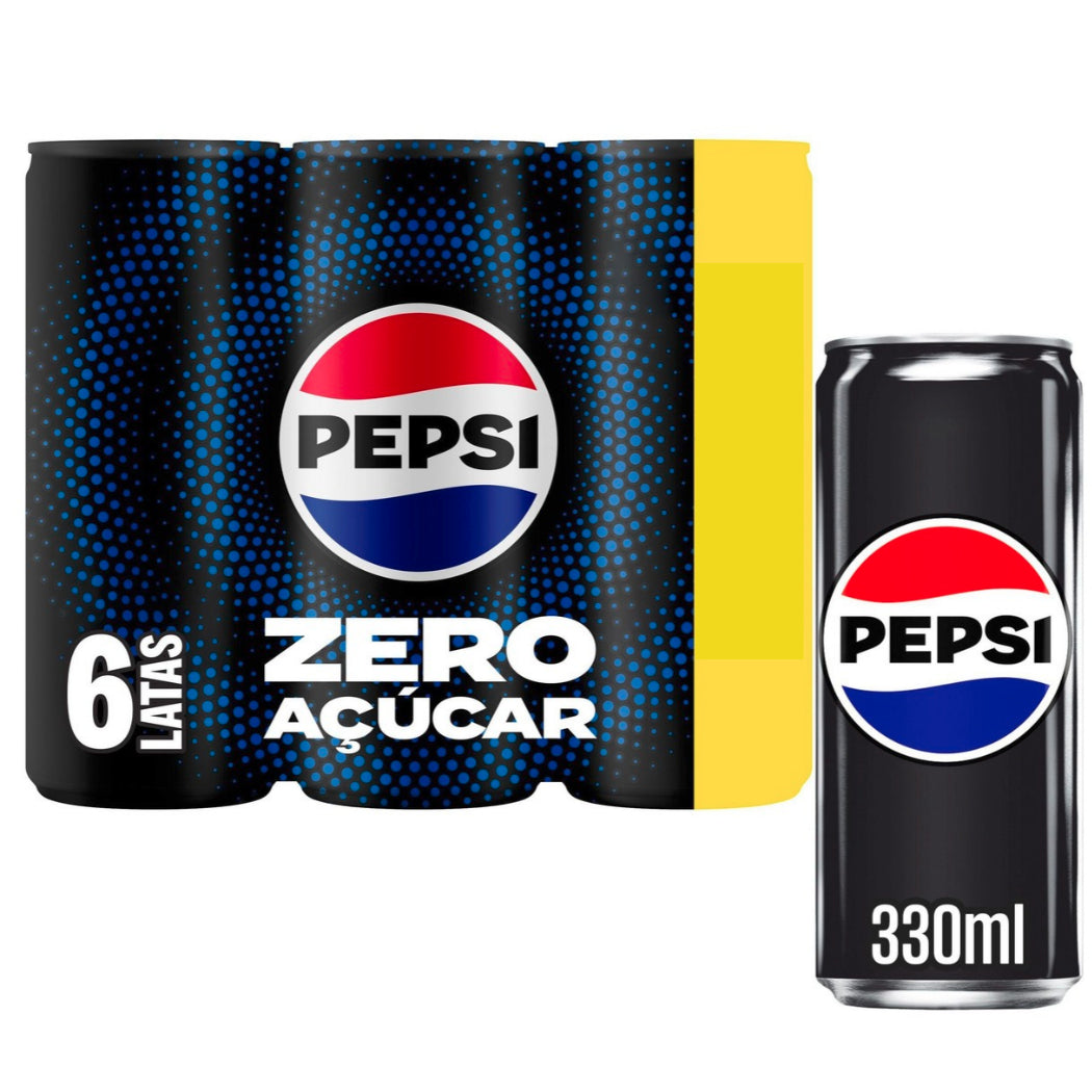Pepsi Zero Sugar 6 x 330ml