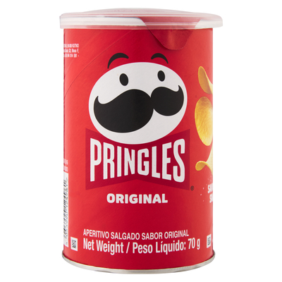 Pringles Original 70 g stacked potato crisps tube – Large Packet Size Chips