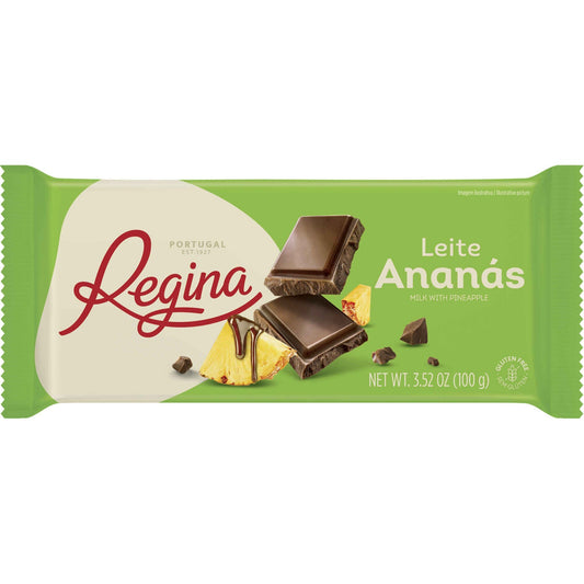 Regina milk chocolate pineapple 100g fruity chocolate tablet Chocolate Tablets and Slabs