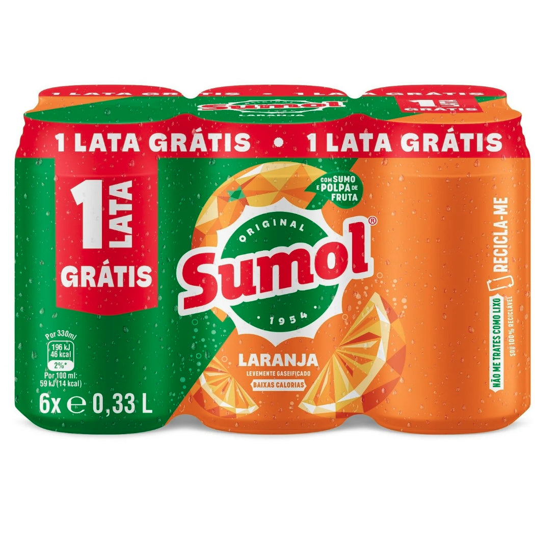 Sumol Orange 6 x 330ml