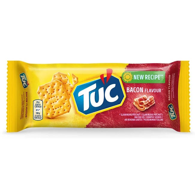 TUC Bacon Flavored Cracker Biscuits 100g smoky savoury crackers snack biscuits
