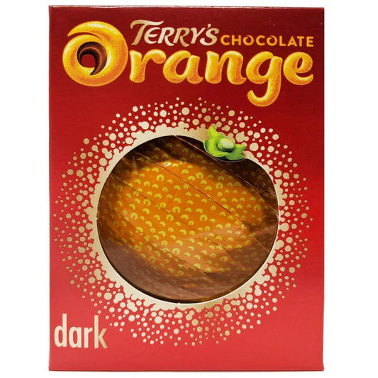 Terrys Dark Chocolate Orange 157g dark chocolate orange sphere