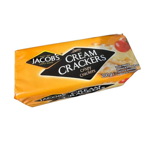 acob’s Cream Crackers 200 g classic British savoury crackers crackers and biscuits South African Products