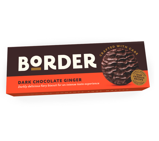 border dark chocolate ginger biscuits 150g chocolate covered ginger biscuits premium british tea biscuits filled and covered biscuits