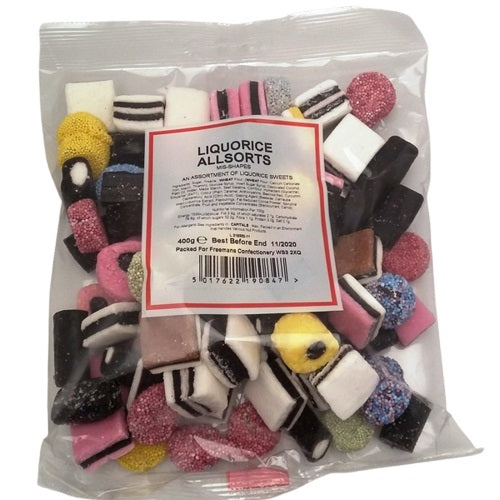 liquorice allsorts 300g colourful liquorice sweets traditional british candy mix