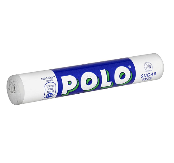 Polo Zuckerfreie Mintrolle – Pfefferminzbonbons & Atemfrischer